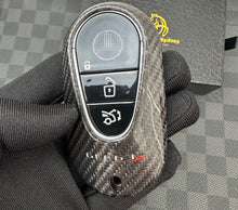 Load image into Gallery viewer, Luxury Carbon Fiber Key Fob Cover Case For Mercedes GLC63S AMG X254 C254 Model Custom Made Exclusive Edition
