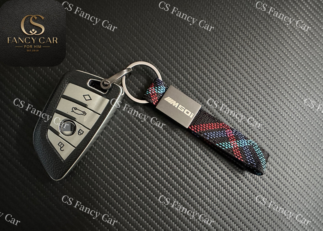 Premium Key Cover Case Keychain For BMW X5 X6 X7 M50i Model Custom Made Exclusive Gift