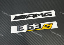 Load image into Gallery viewer, E63S Gloss Black Badges Package For Mercedes E63S W213 2021-2023 Exclusive Edition one Pack

