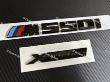 Load image into Gallery viewer, Gloss Black M550i Full Badges Emblem For BMW M550i G30 G30LCI 2019-2023 Exclusive Pack
