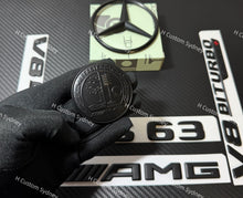Load image into Gallery viewer, Matte Black GLS63 Badges Package For Mercedes GLS63 X167 2024+ Exclusive Night Edition
