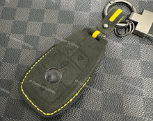 Load image into Gallery viewer, Edition One Premium Alcantara Key Fob &amp; Keychain Set – Fits Mercedes C63S / E63S / GLC63S / GLE63S / GT63S / G63/ GLS63 AMG Models
