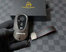Load image into Gallery viewer, Luxury Carbon Fiber Key Fob Cover Case For Mercedes AMG New C E GLC S EQ Class W206 X254 W223 C236 W214 X290 Exclusive Made
