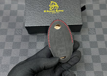 Load image into Gallery viewer, Premium Alcantara Key Fob Cover Case Pack Fit For Nissan Z Z34 Model Exclusive Made
