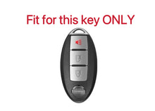 Load image into Gallery viewer, Premium Alcantara Key Fob Cover Case Pack Fit For Nissan Z Z34 Model Exclusive Made
