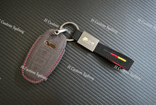 Load image into Gallery viewer, SQ8 Premium Alcantara Leather  Key Fob Cover Case For Audi SQ8 models Exclusive Made
