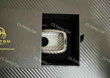 Load image into Gallery viewer, Genuine Carbon Fiber Key Fob Cover Keyring Package For Mercedes G63 W464 Exclusive Pack
