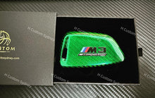 Load image into Gallery viewer, Premium Fiber Key Fob Cover For BMW M3 M4 Competition Exclusive Pack
