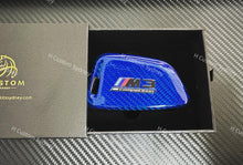 Load image into Gallery viewer, Premium Fiber Key Fob Cover For BMW M3 M4 M5 M8 X5M X6M Competition Exclusive Pack
