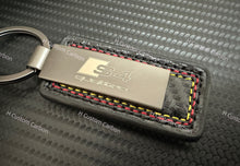 Load image into Gallery viewer, S4 Carbon fiber Keyring Keychain For Audi S4 Models Custom Gift
