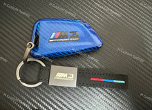 Load image into Gallery viewer, Premium Fiber Key Fob Cover For BMW M3 M4 M5 M8 X5M X6M Competition Exclusive Pack
