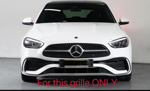 Load image into Gallery viewer, Gloss Black AMG GT Style Front Grille Bumper For Mercedes W206 C200 AMG Bumper Grille 2022-2023
