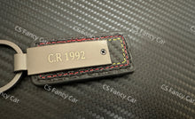 Load image into Gallery viewer, Premium Fiber Key Fob Cover Case For Porsche Cayenne S GTS Turbo Custom Made
