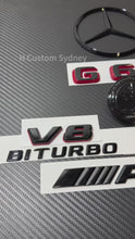 Load and play video in Gallery viewer, Gloss Black G63 Badges Package For Mercedes W465 G63 AMG 2025-2026 models Exclusive Special Edition
