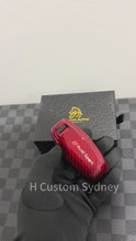 Load and play video in Gallery viewer, Luxury Carbon Fiber Key Fob Cover Case For Audi New RS Model Exclusive Carbon Edition
