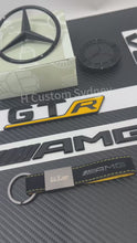Load and play video in Gallery viewer, Gloss Black Full Badges Package For Mercedes AMG GTR C190 ONLY Exclusive Pack
