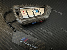 Load image into Gallery viewer, Premium Genuine Carbon Fiber Key Fob Cover For BMW M5 Competition Exclusive Gift
