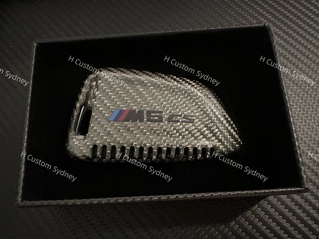 M5 CS Premium Genuine Carbon Fiber Key Fob Cover For BMW M5 CS Custom Made