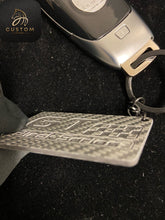 Load image into Gallery viewer, GT Black Series Genuine Carbon Fiber Keyring Keychain For Mercedes AMG Custom
