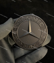 Load image into Gallery viewer, Matte Black C43 Badges Package For Mercedes C43 W205 C205 S205
