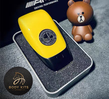 Load image into Gallery viewer, Personalised Mercedes AMG Key Cover Special Edition Gloss GT Yellow
