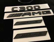 Load image into Gallery viewer, Gloss Black Badges Package For Mercedes AMG C300 C200 W206 ONLY
