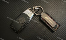 Load image into Gallery viewer, AMG Carbon fiber Keyring Keychain For Mercedes AMG Models Custom Gift
