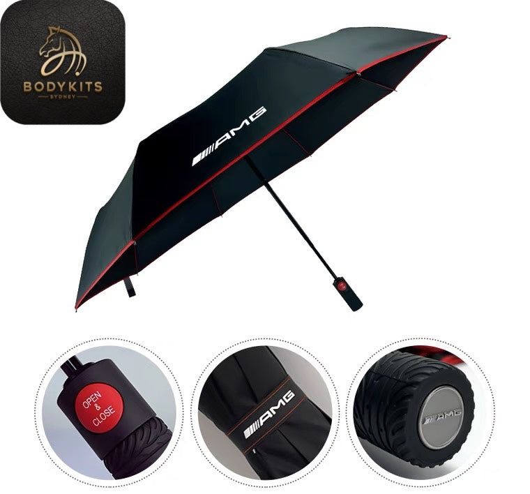 Mercedes AMG Automatic Folding Umbrella OEM