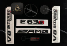 Load image into Gallery viewer, E63S Matte Black Badges Package For Mercedes E63S W213 Exclusive Pack
