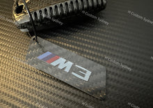 Load image into Gallery viewer, Genuine Carbon Fiber Keyring Key Fob Cover For BMW M3 M3 CS M4 M4 CS  Custom Made
