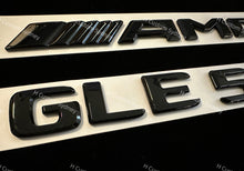 Load image into Gallery viewer, GLE53 Gloss Black Badges Emblems Package For Mercedes GLE53 V167  C167 Exclusive Pack
