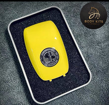 Load image into Gallery viewer, Personalised Mercedes AMG Key Cover Special Edition Gloss GT Yellow
