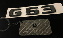 Load image into Gallery viewer, Gloss Black G63 Badges Package For Mercedes G63 AMG W463 W464 Exclusive Pack
