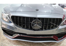 Load image into Gallery viewer, All Black GT Grille Package For Mercedes C63s W205 C205 A205 S205 MY2015-2018 models ONLY
