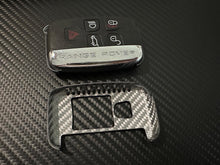 Load image into Gallery viewer, Premium Genuine Carbon Fiber Key Fob Cover For Land Rover Range Rover SVR Exclusive Edition
