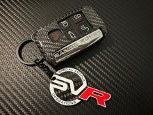 Load image into Gallery viewer, Premium Genuine Carbon Fiber Key Fob Cover For Land Rover Range Rover SVR Exclusive Edition
