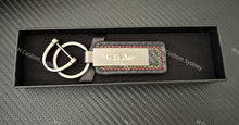 Load image into Gallery viewer, C63S Carbon fiber Keyring Keychain For Mercedes C63S AMG Models Custom Gift
