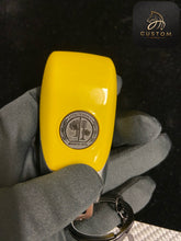 Load image into Gallery viewer, Personalised Mercedes AMG Key Cover Special Edition Gloss GT Yellow
