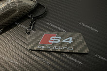 Load image into Gallery viewer, Genuine Carbon Fiber Key FOB Cover Set For Audi S4 B9 Exclusive Made
