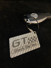 Load image into Gallery viewer, GT Black Series Genuine Carbon Fiber Keyring Keychain For Mercedes AMG Custom
