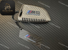 Load image into Gallery viewer, Premium Genuine Carbon Fiber Key Fob Cover For BMW M5 Competition Exclusive Gift
