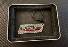 Load image into Gallery viewer, C63S Genuine Carbon Fiber Keyring For Mercedes C63s AMG
