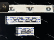 Load image into Gallery viewer, XC60 Gloss Black Badges Package For Volvo XC60 T6 B6 Models
