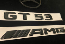 Load image into Gallery viewer, Gloss Black Full Badges Package For Mercedes AMG GT53 X290 ONLY
