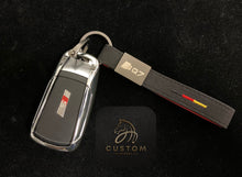 Load image into Gallery viewer, SQ7 Alcantara Keyring Keychain For Audi SQ7 Custom Gift
